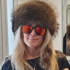 Luxurious Raccoon Real Fur Hat